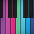 Color Piano Keys Surface Book 2 13.5in Skin